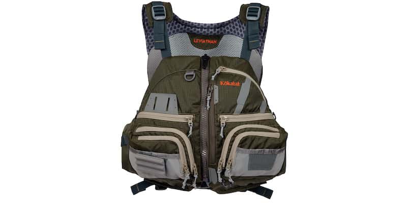 low profile fishing life vest